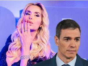 Valeria Marini: “Adoro Pedro Sanchez, gli ho scritto l’altra notte a proposito di Trump e l’Iran”