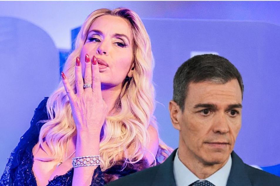 Valeria Marini: "Adoro Pedro Sanchez, gli ho scritto l'altra notte a proposito di Trump e l'Iran"