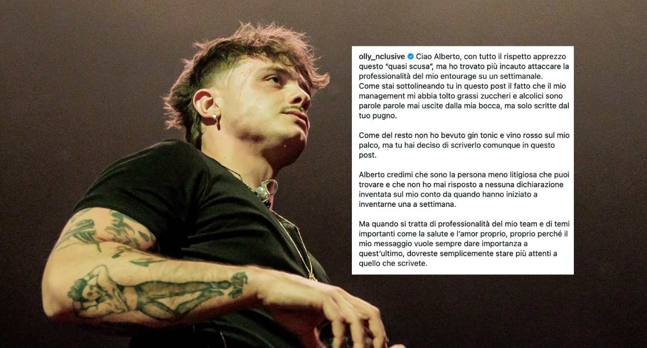 Olly risponde a Dandolo: "Non ho problemi di alcolismo, attaccata la professionalità del mio team"