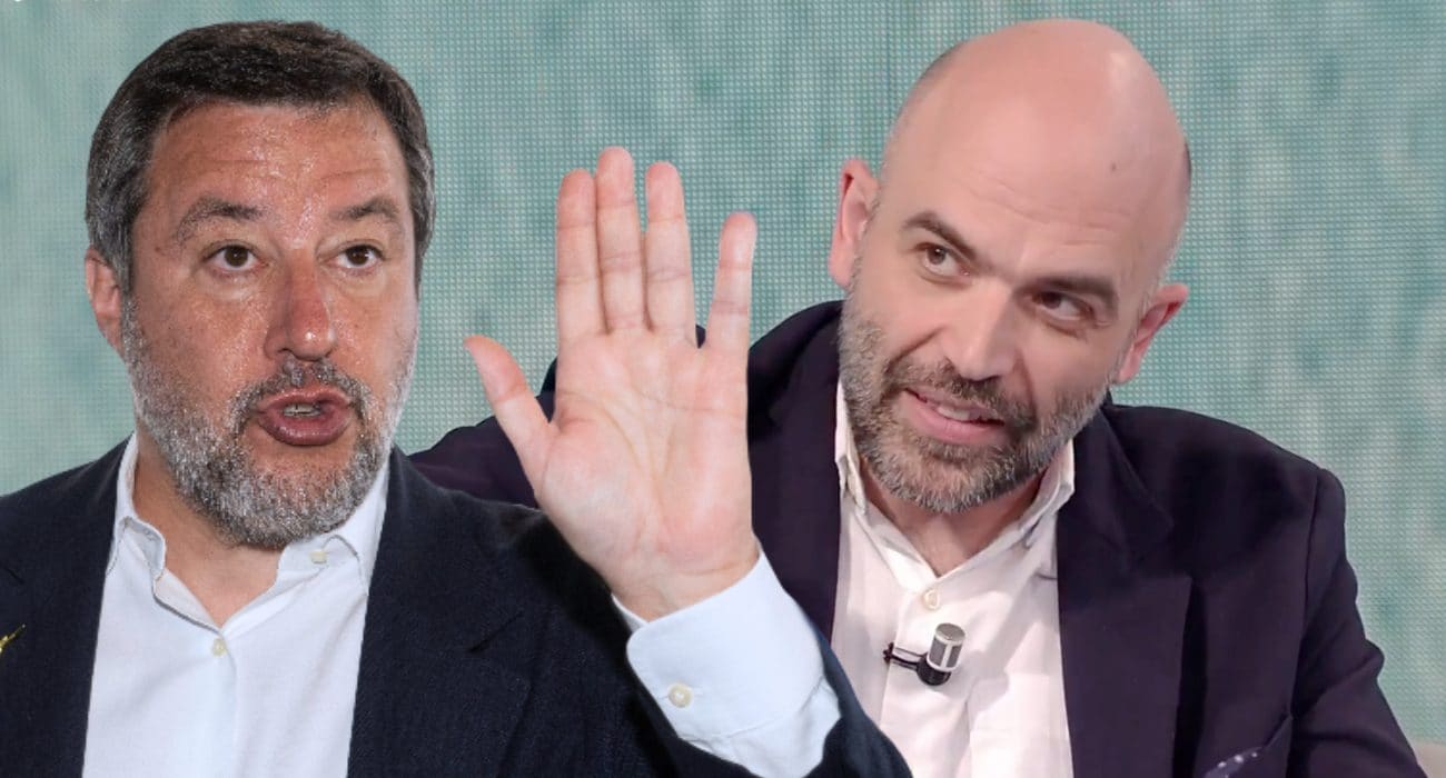 Saviano ironizza su Salvini: "Vuole querelarmi ancora, ma non può farlo per una legge che ha voluto lui"