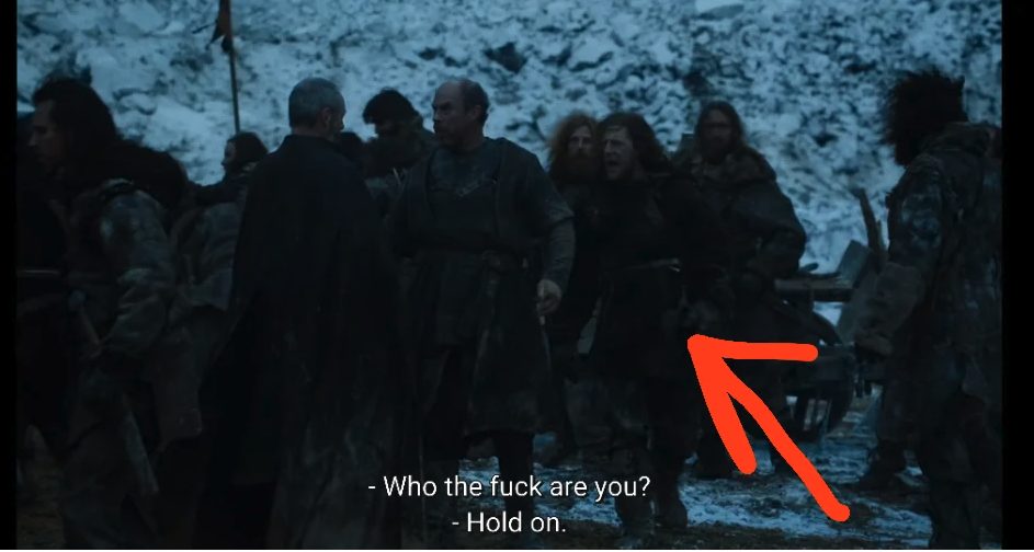 Michael Patrick in Game of Thrones 6, fonte: Reddit