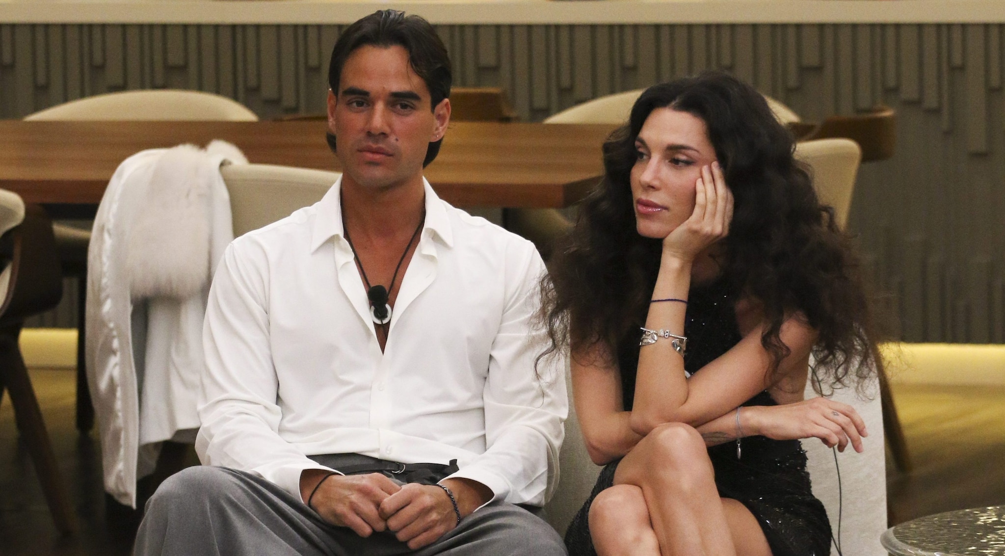 Nicolò Brigante vuole abbandonare il Gf Vip dopo l'uscita di Blu Barbara Prezia dalla Casa