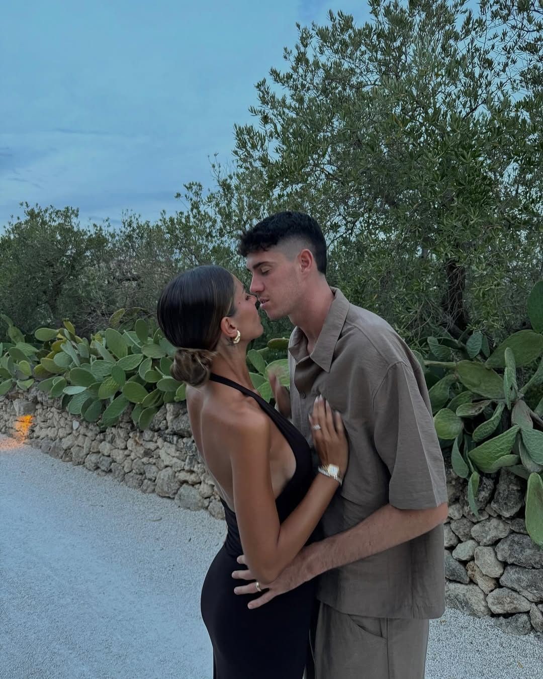 Camilla Bresciani e Alessandro Bastoni