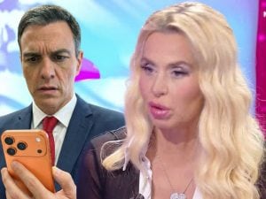 Valeria Marini e i messaggi a Pedro Sanchez: “Trump rovina il mondo” poi apre a Jimmy Calogero: “Se non rose…”