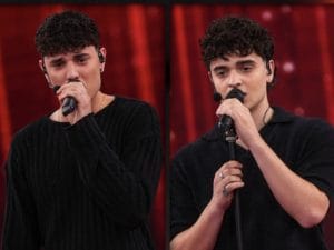 Gard ad Amici blocca l’esibizione dopo aver sbagliato, Amadeus lo rincuora: “A Sanremo succede sempre”