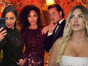 Nancy Gaudino, la donna in foto con Izzo: “Non sono amica di Raffaella Fico, spero torni con la moglie”