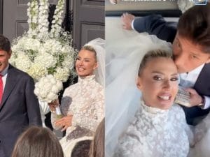 Nathaly Caldonazzo sposa Filippo Maria Bruni dopo due anni d’amore: la cerimonia blindata a Bari