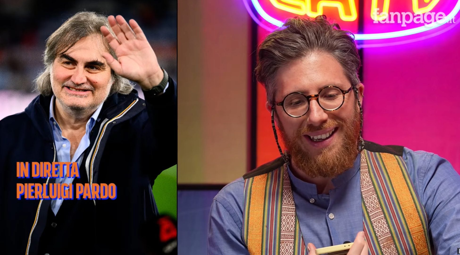 Pierluigi Pardo a Non è la tv: “Dovute le dimissioni di Gravina e Buffon. Canzonissima? Milly straordinaria”