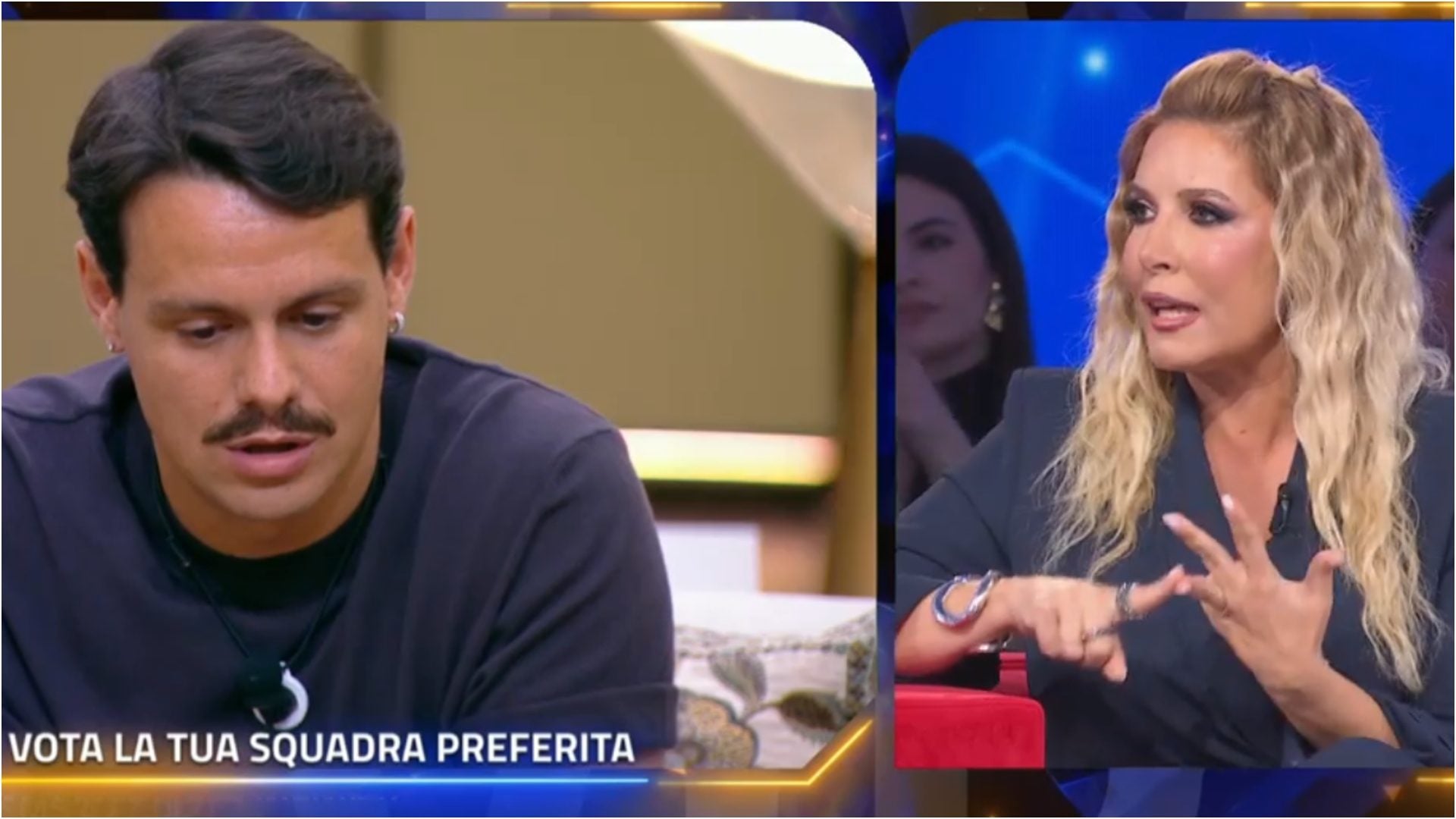 GF Vip, Selvaggia Lucarelli a Renato Biancardi: "Se io sono cringe, tu sei uno sfigato" poi tentano di zittirla