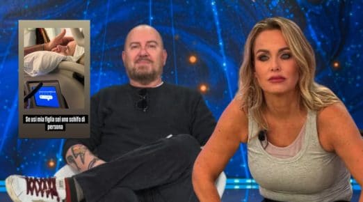 La figlia di Bonolis e Sonia Bruganelli in ospedale, lei attacca Marco Salvati: "Sei uno schifo di persona"