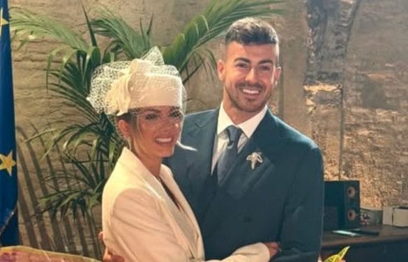 Stephan El Shaarawy e Ludovica Pagani sposi, la cerimonia con rito civile a Roma prima dei festeggiamenti