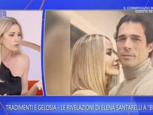 Elena Santarelli: “Una collega mi chiese com’era Bernardo Corradi, le dissi che sapevo che c’era stata a letto”