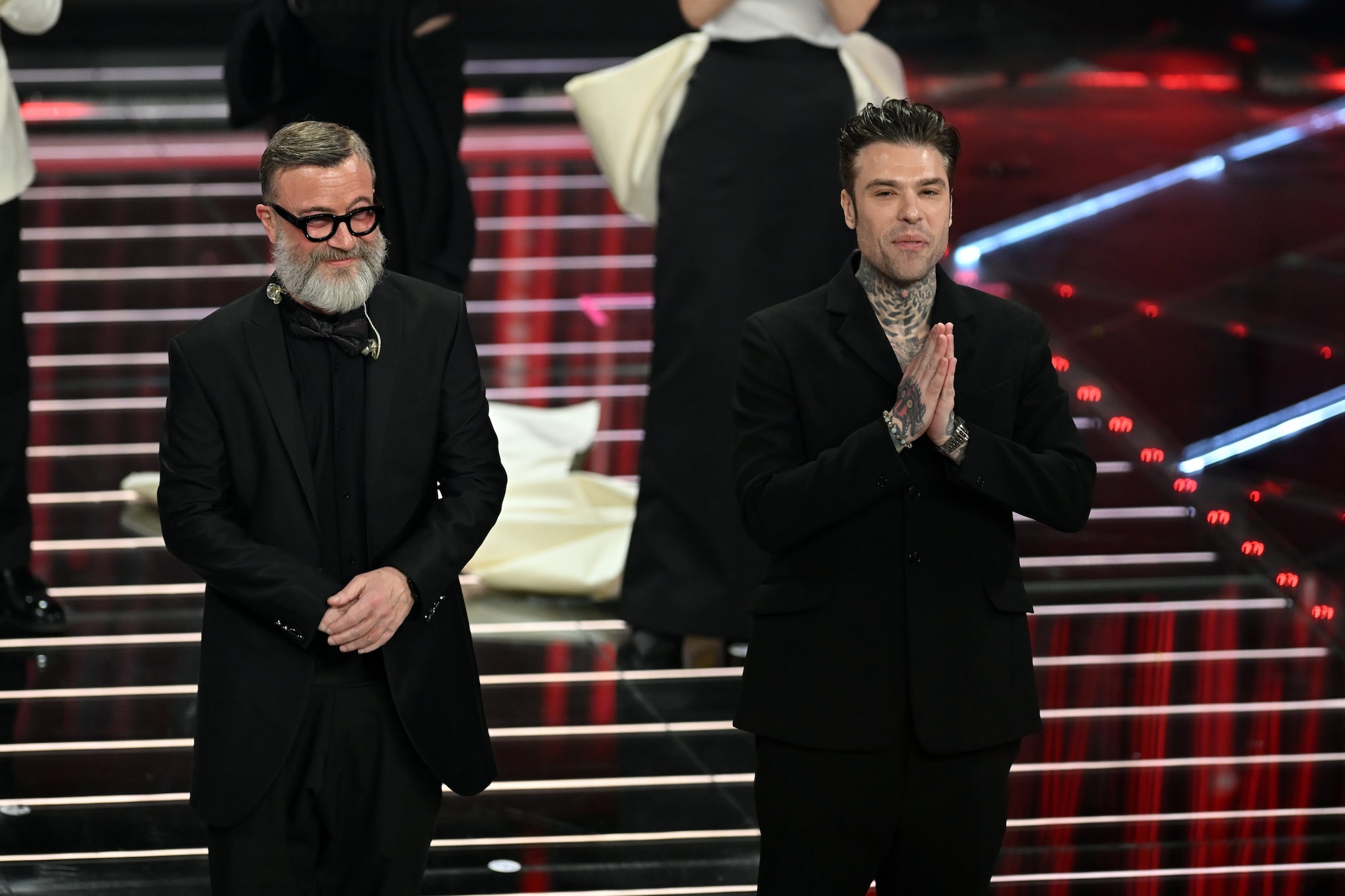 Marco Masini e Fedez a Sanremo 2026
