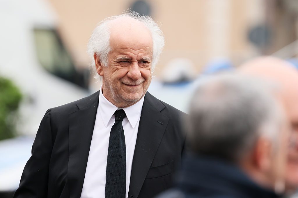 Toni Servillo oggi al Quirinale per la cerimonia di presentazione dei David 2026