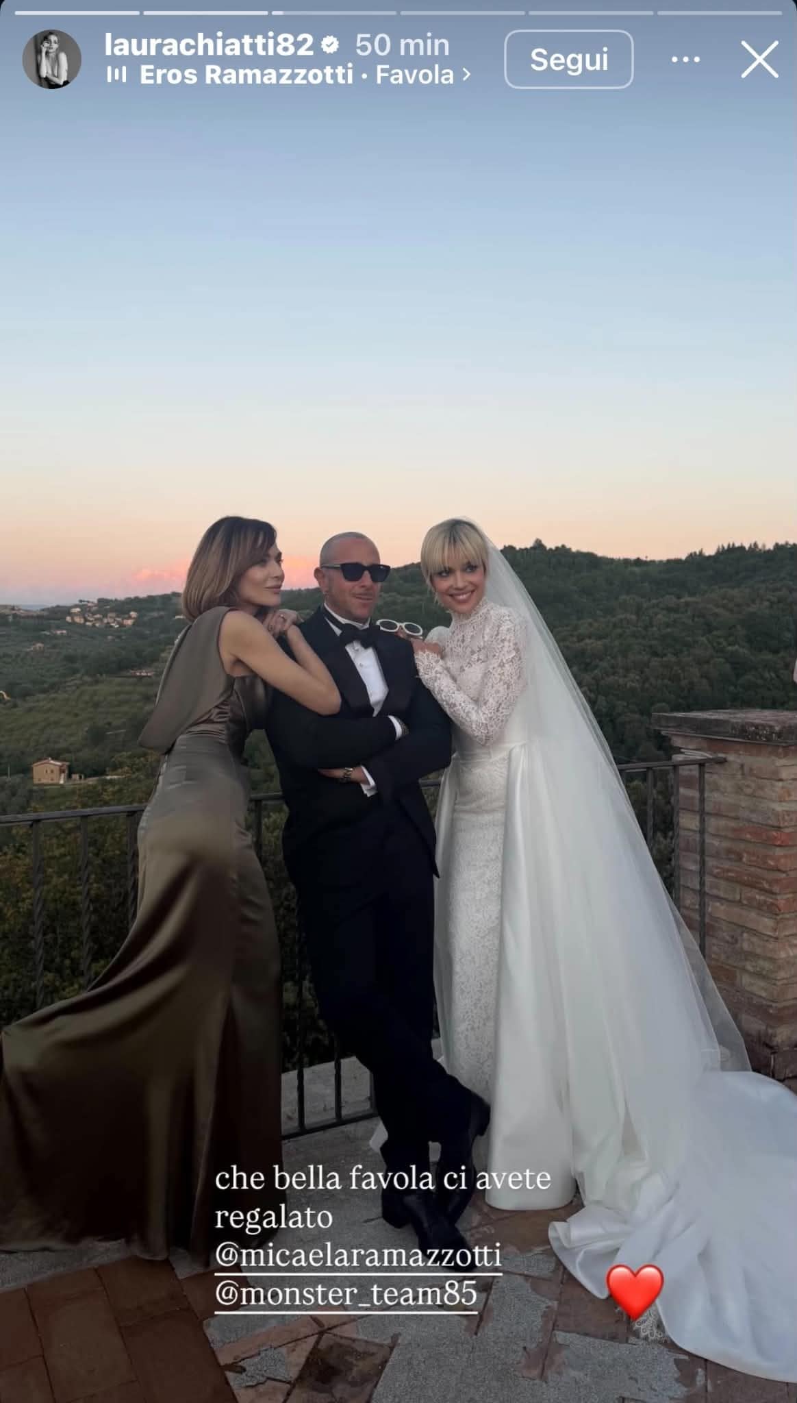 Laura Chiatti invitata al matrimonio di Micaela Ramazzotti
