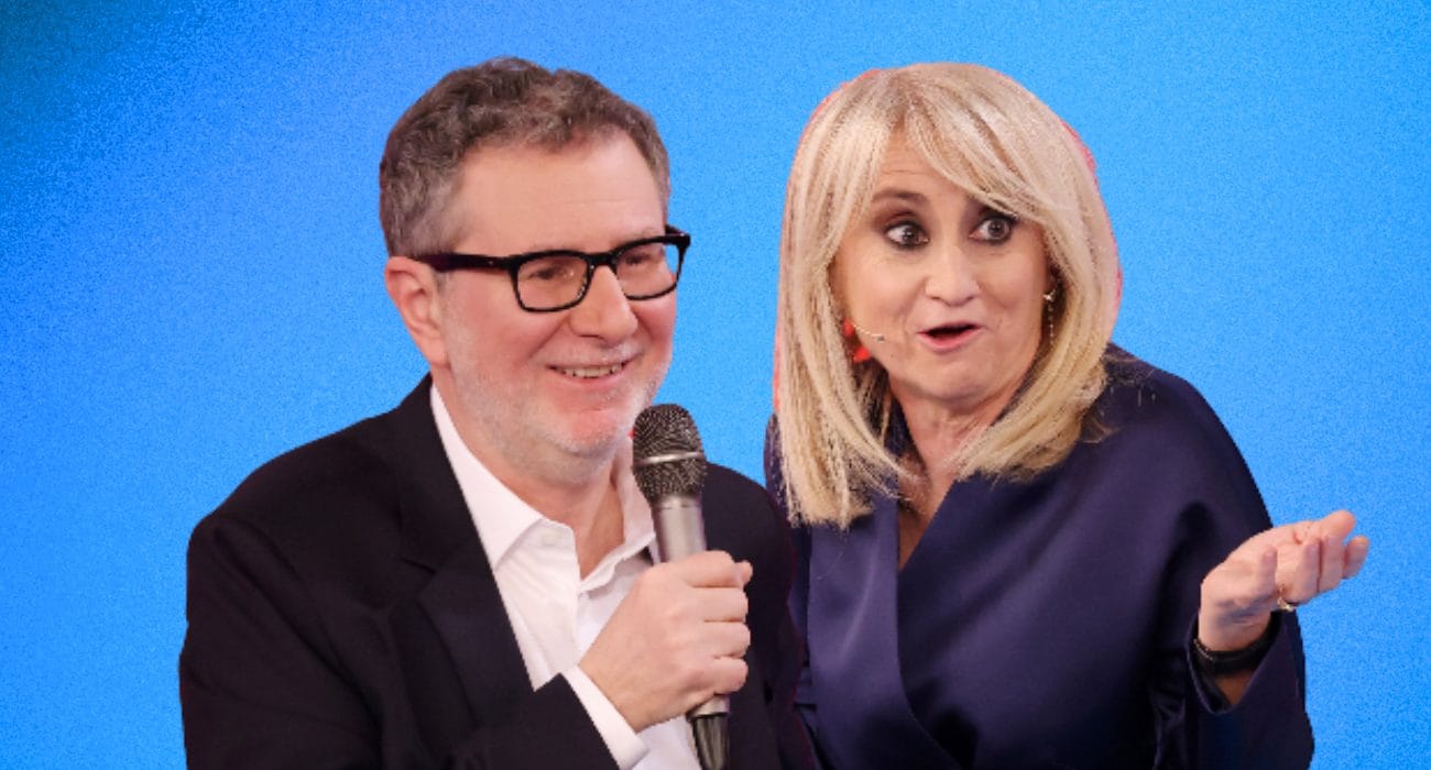 Luciana Littizzetto punge la Rai a Domenica In: "Fazio, siamo di nuovo qui. È già un avvicinamento"