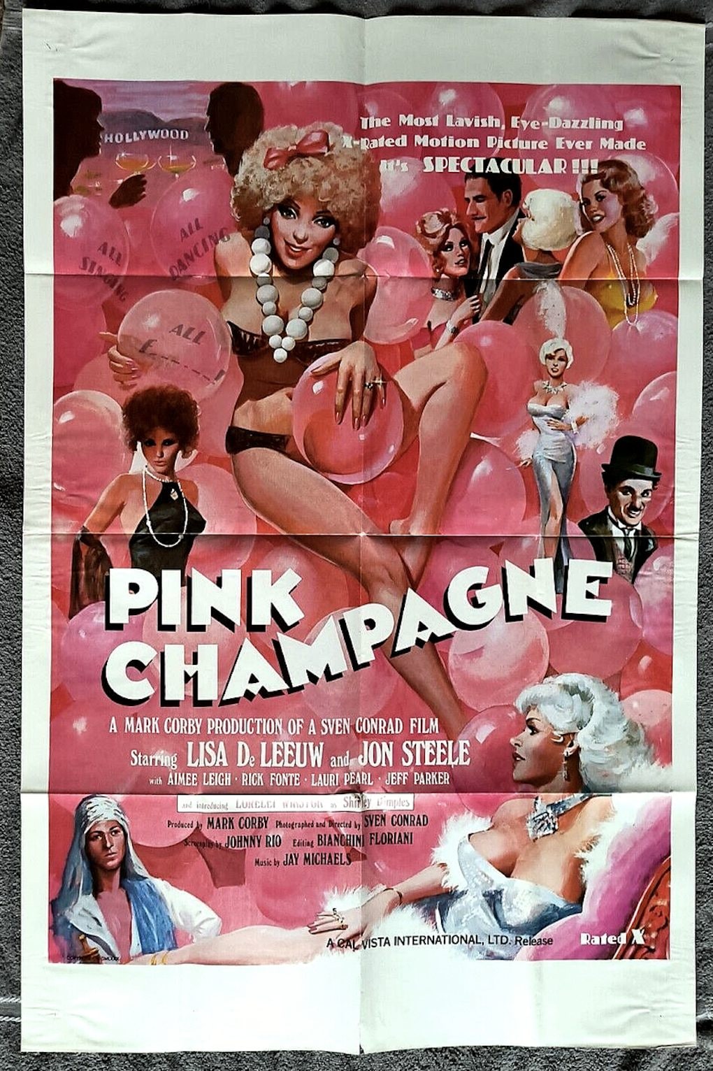 Un manifesto dell’epoca con il primo film accreditato a Tiffany Clark.