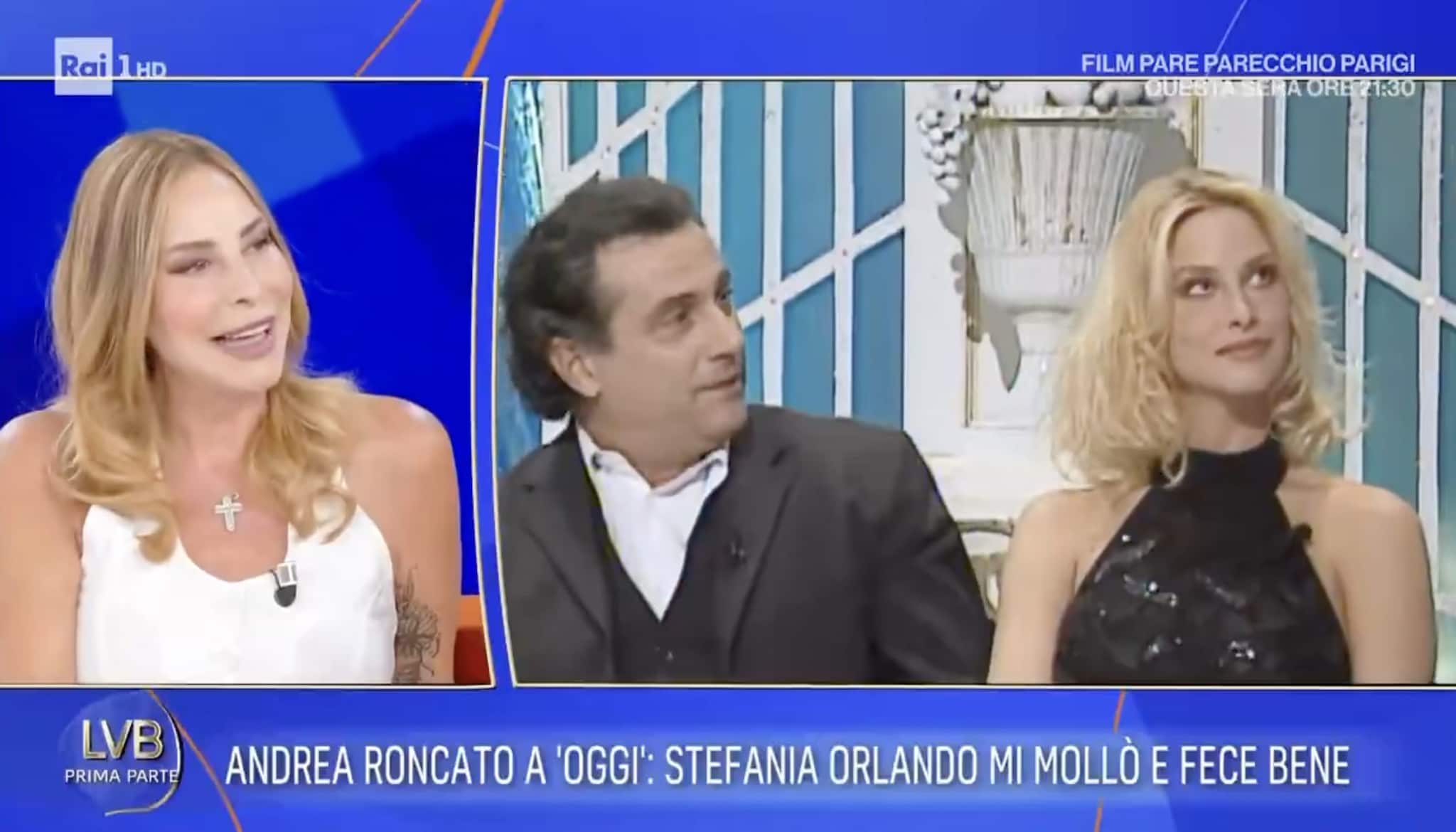 Stefania Orlando e la pace con Andrea Roncato: "L'ho incontrato con sua moglie, non ci parlavamo da anni"