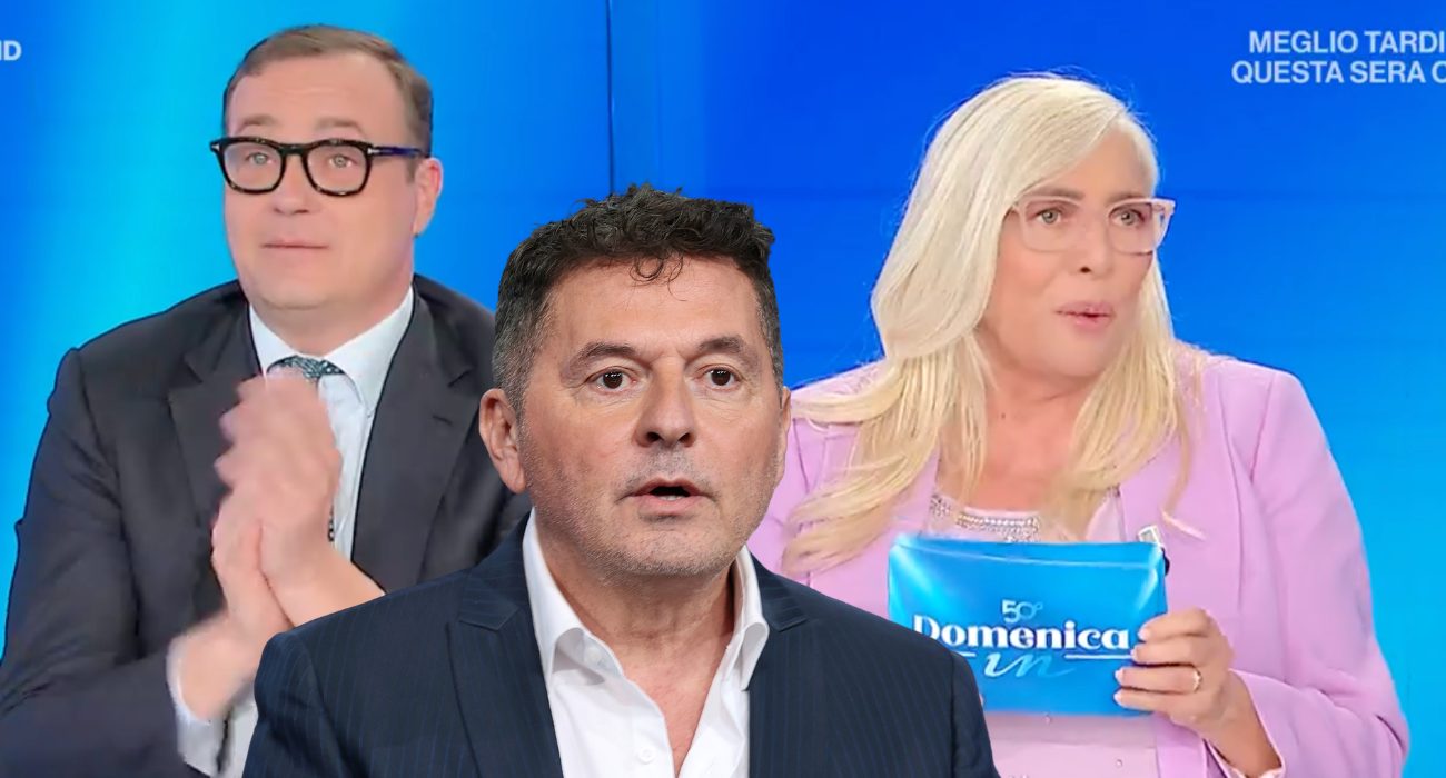 Domenica In, Mara Venier saluta l'assente Teo Mammucari: "Manca un compagno di viaggio, ti voglio bene"