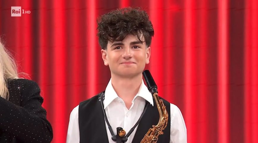 Alfio Russo è il vincitore di Dalla Strada al Palco: chi è il sassofonista 14enne