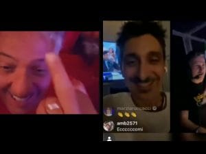 Fiorello e Biggio irrompono nella telecronaca di Eurovision: “Fagli il dito medio a Gabriele Corsi”