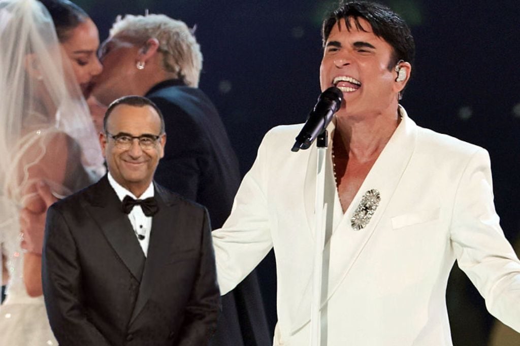 Carlo Conti sulla canzone di Sal Da Vinci: "La vittoria è un terno al lotto. Ma la gestualità è diventata di tutti"