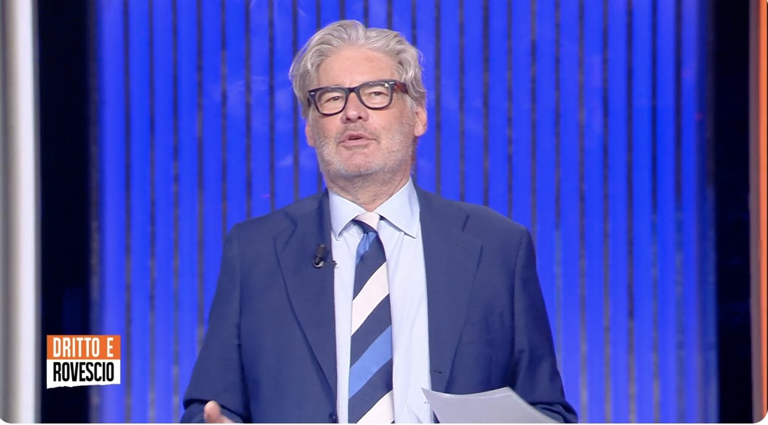 Paolo Del Debbio va in pensione e saluta Dritto e Rovescio: "Non sono triste, lavorerò ancora"