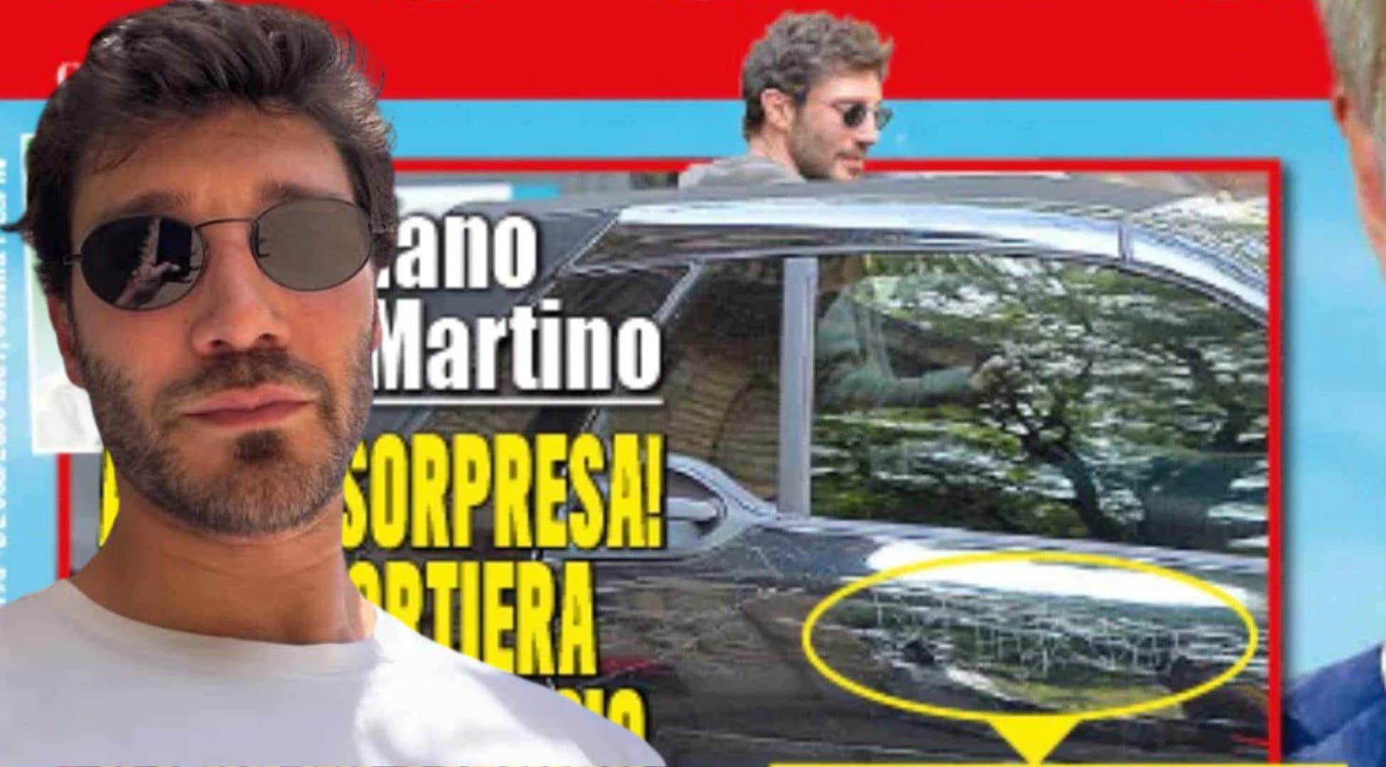 Vandalizzata l’auto di Stefano De Martino, un messaggio incomprensibile inciso sulla portiera