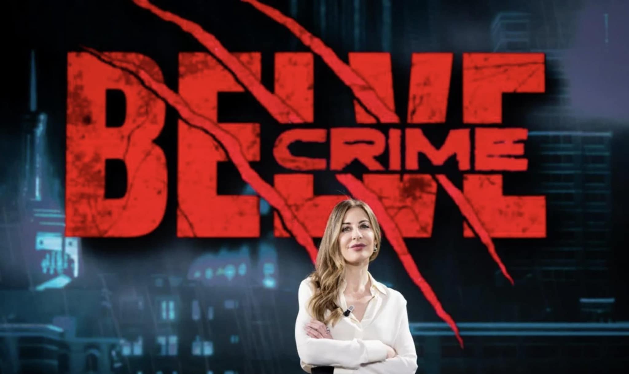 Francesca Fagnani a Belve Crime.