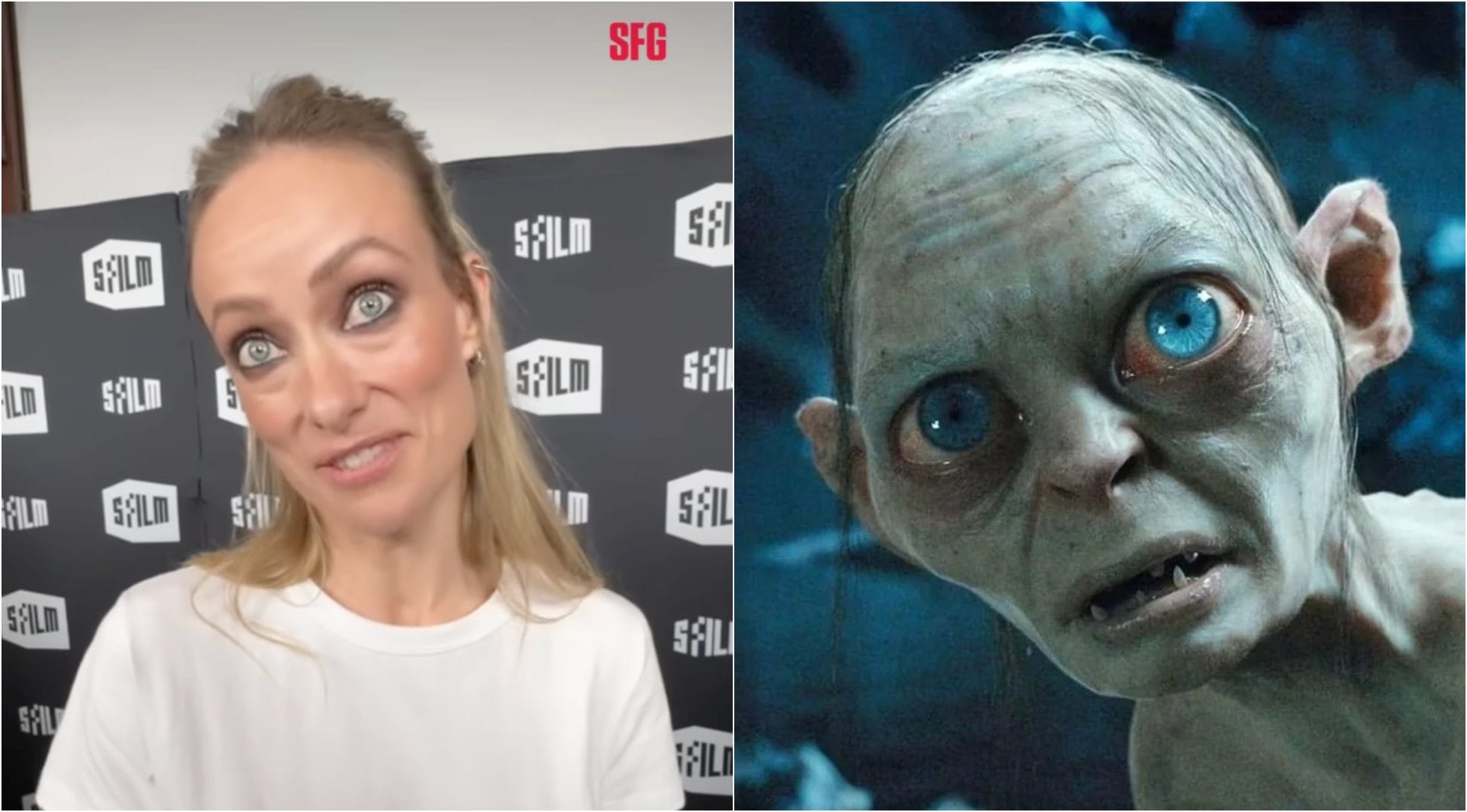 Olivia Wilde paragonata a Gollum dopo un'intervista andata virale: "Colpa dell'obiettivo, non sono morta"