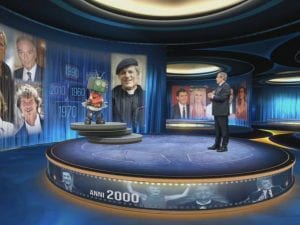 Flavio Insinna torna in tv dopo i David di Donatello, conduce Decenni in compagnia dell’AI