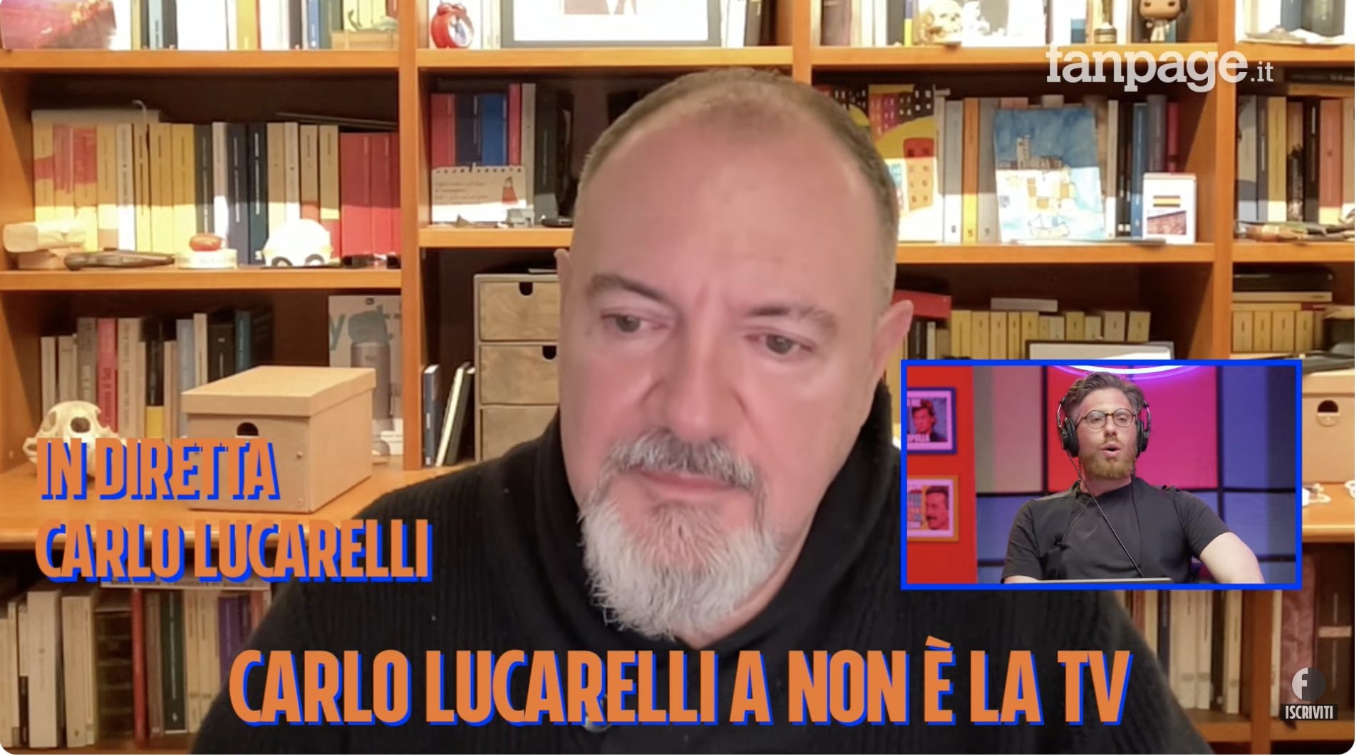 Carlo Lucarelli: "Non sono in tv perché non mi hanno più chiamato. Il ritorno di Coliandro? Le storie sono scritte"
