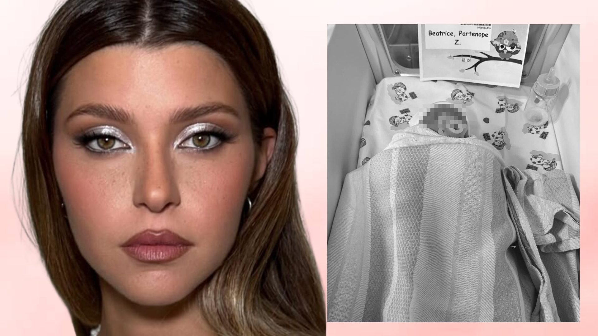 Natalia Paragoni ha cambiato nome alla figlia appena nata: non si chiamerà più Partenope