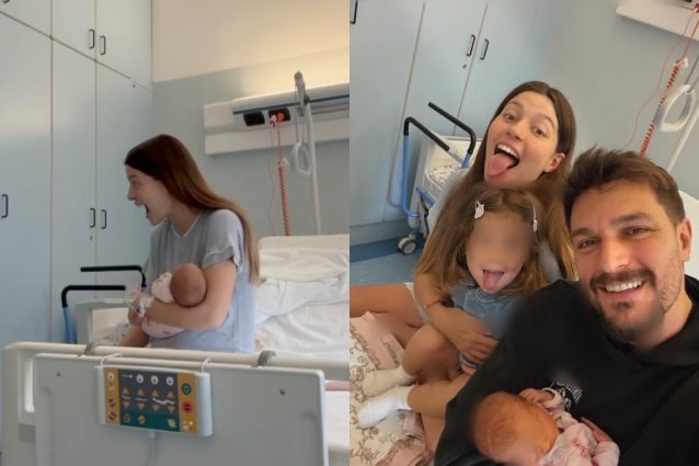 Natalia Paragoni e Andrea Zelletta genitori per la seconda volta: è nata Beatrice