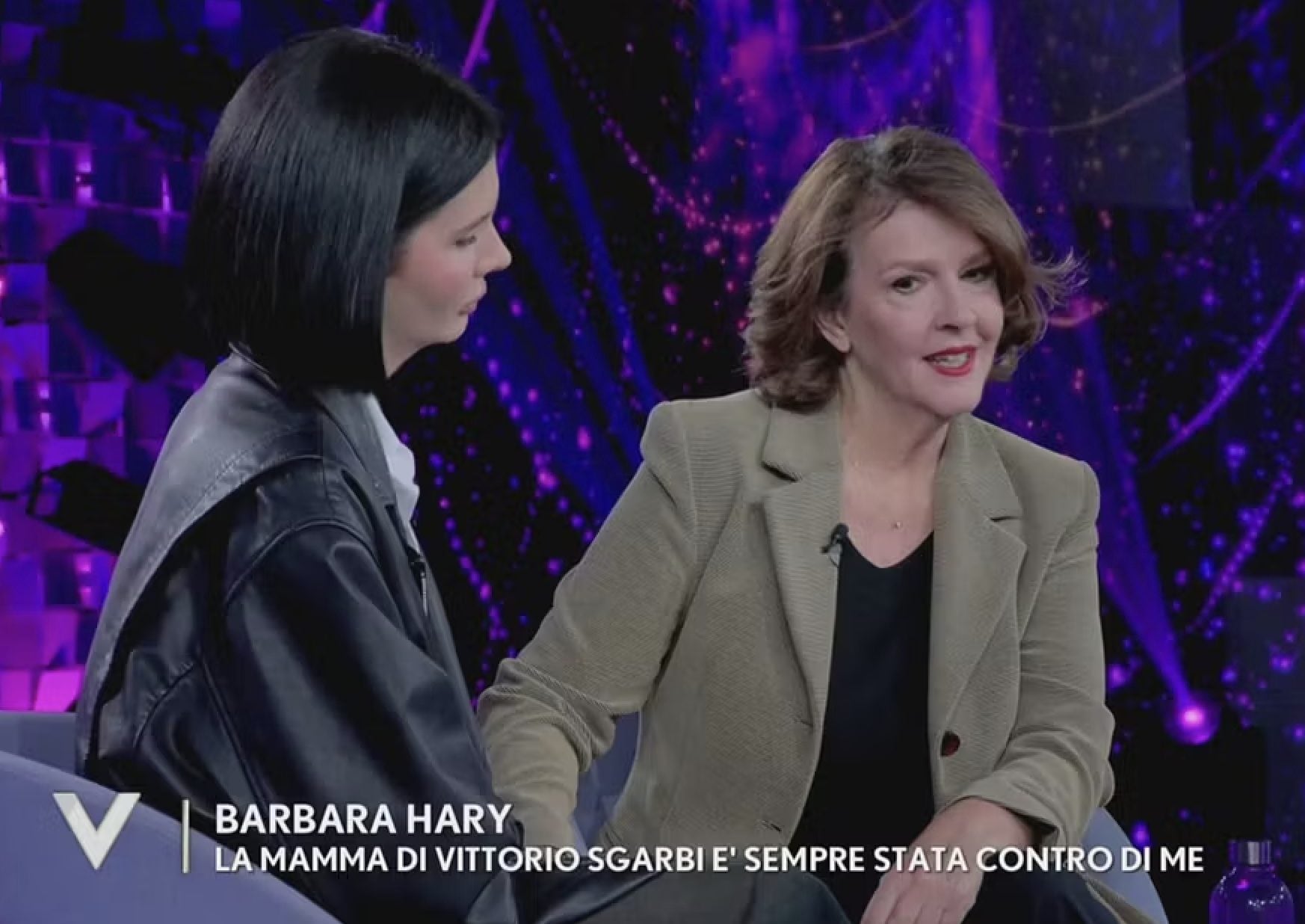 Evelina Sgarbi insieme a sua madre Barbara Hary