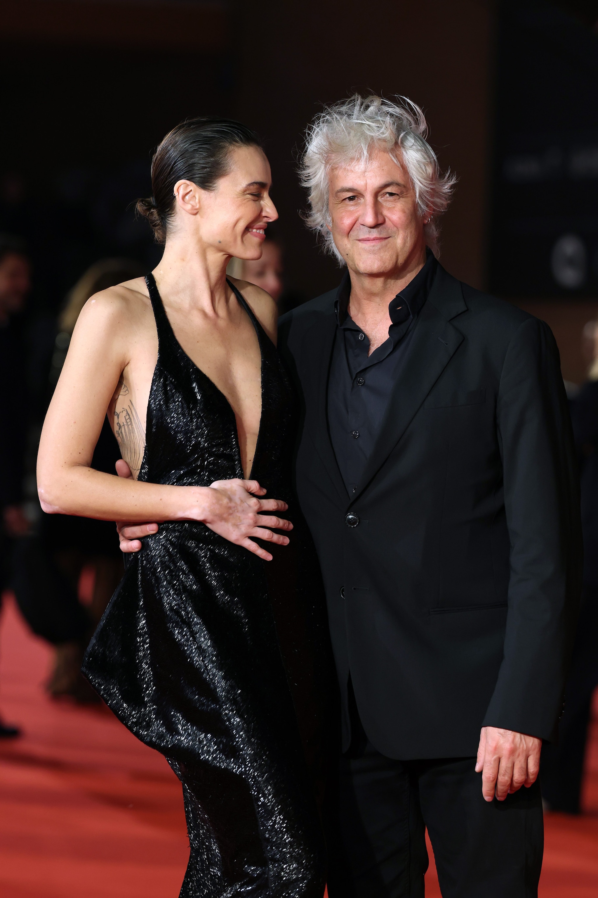 Kasia Smutniak e Domenico Procacci
