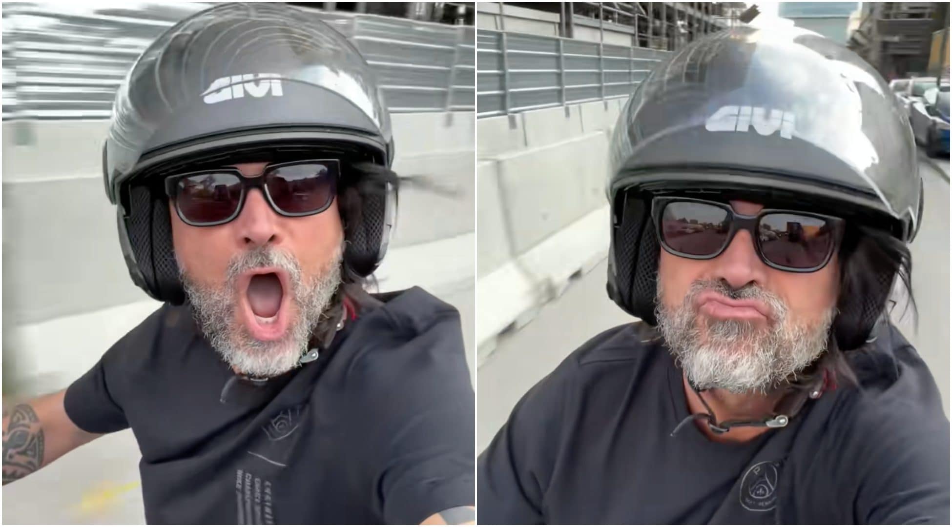 Lele Adani si riprende col telefono mentre guida il motorino: il video su TikTok viola il Codice della Strada