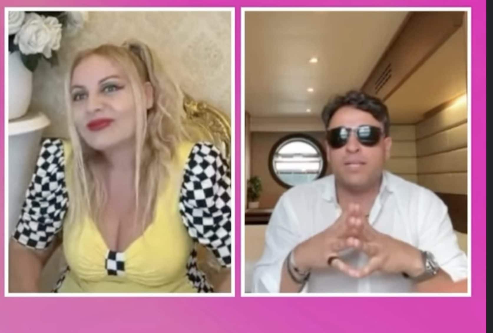 Lisa Fusco con Tony Renda.