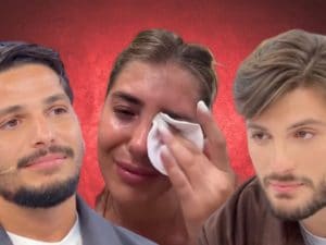Martina De Ioannon in lacrime per le voci sul tradimento a C