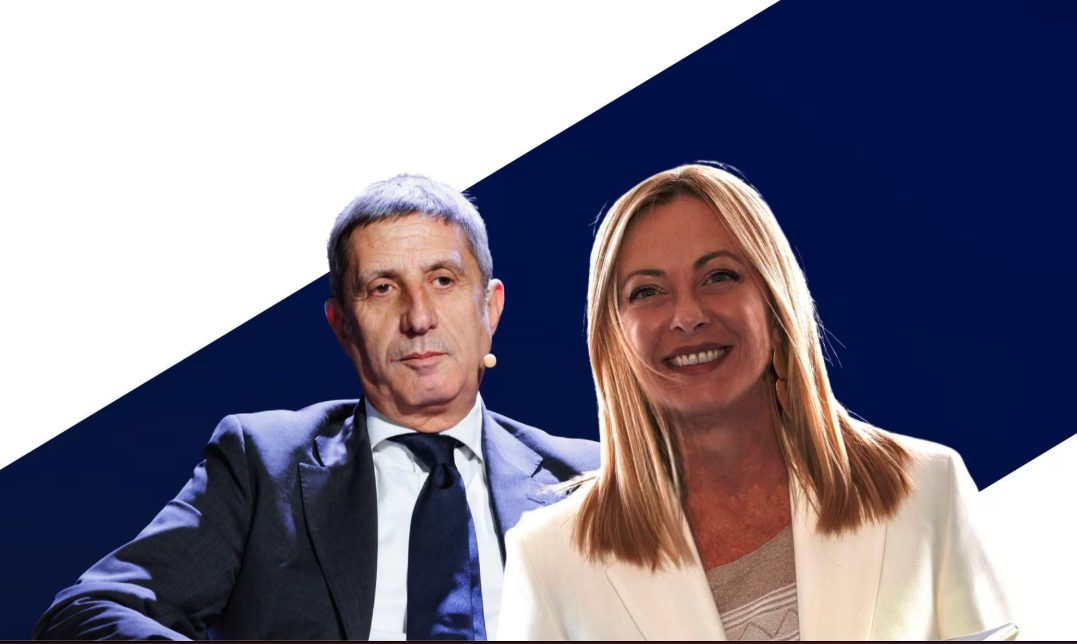 Il direttore del Tg1 Chiocci: "Sono di destra e grato a Meloni". Scoppia la polemica in Rai