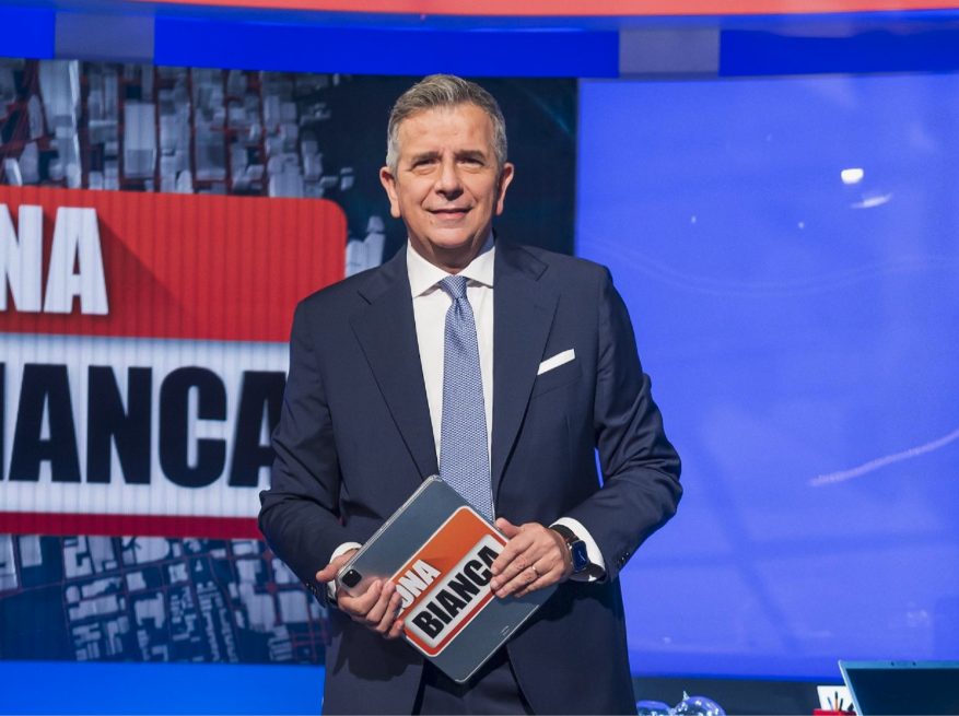 Giuseppe Brindisi alla conduzione di Zona Bianca nel 2024
