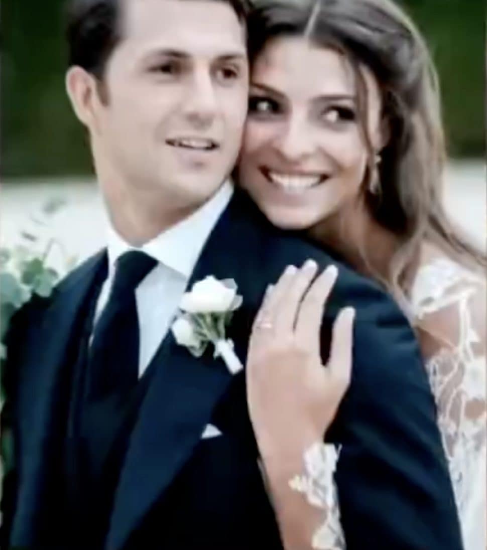 Cristina Chiabotto insieme al marito Marco Roscio