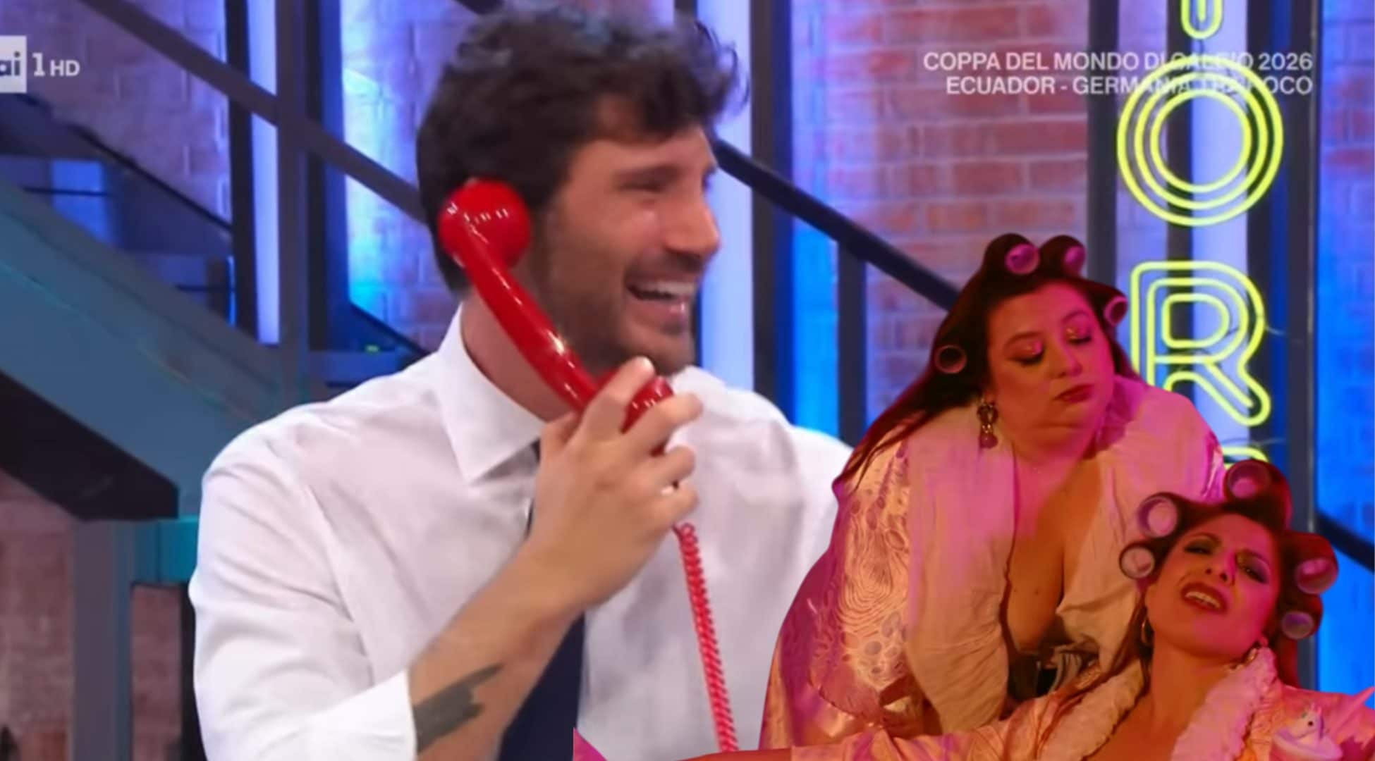 De Martino porta le Ebbanesis ad Affari tuoi, su Rai1 la canzone-appello Puortace a Sanremo