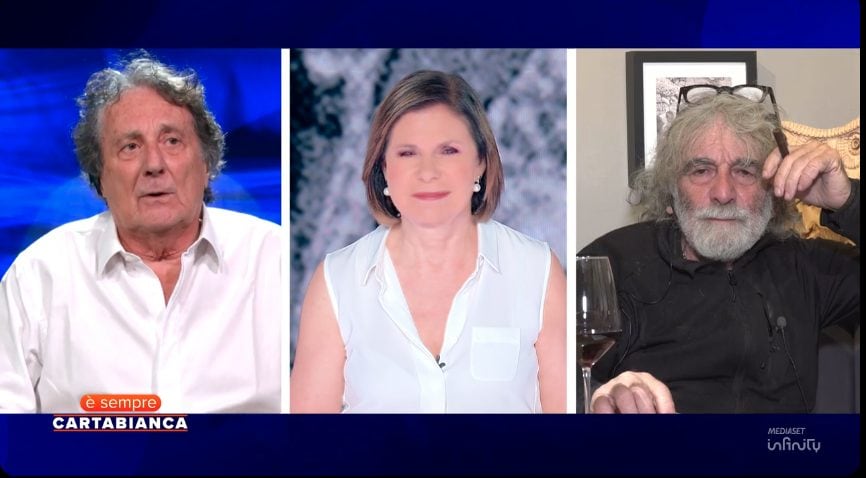 Iacchetti a Bianca Berlinguer: "Giustifichi la mia frase contro il Governo, su Rete4 non puoi essere d'accordo con me"