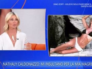 Nathaly Caldonazzo e lo sfogo in tv: “Sui social m