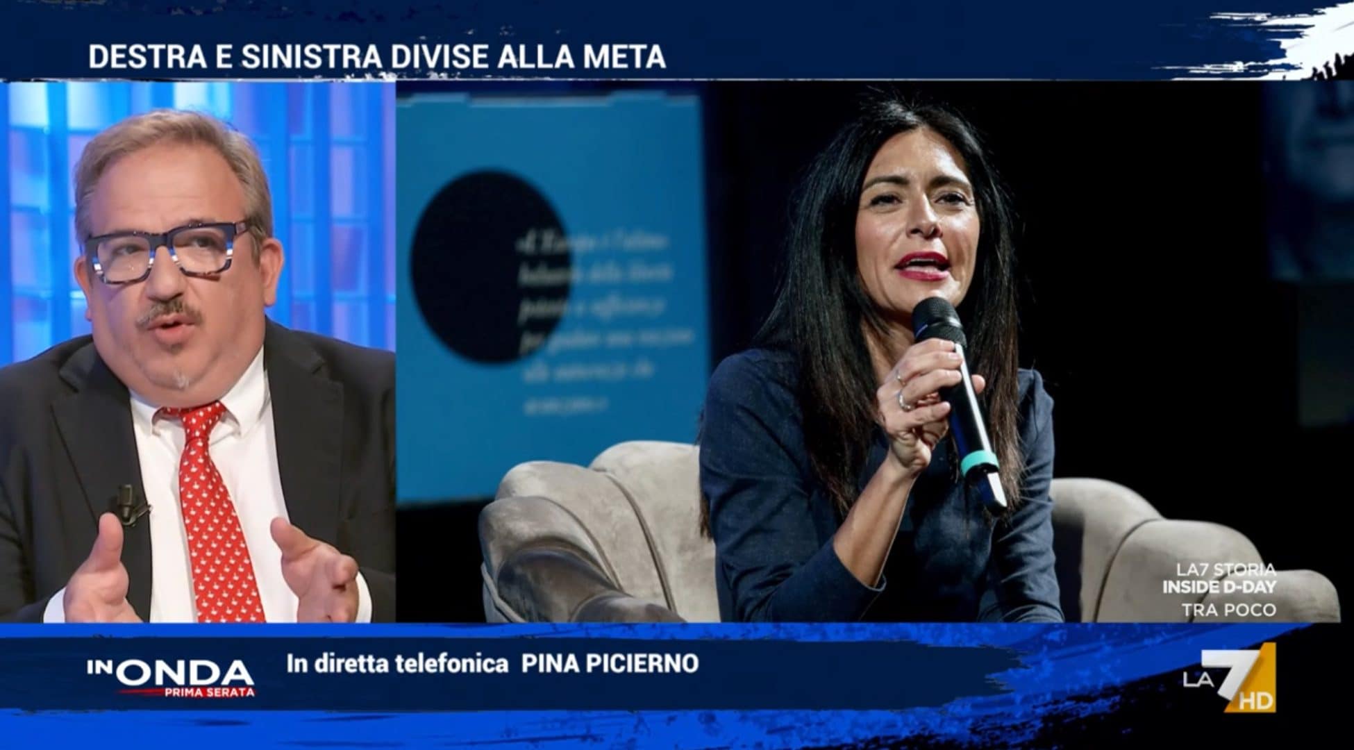 Telese definisce Picierno una “Vannacci di sinistra”, l’europarlamentare telefona a In onda per protestare