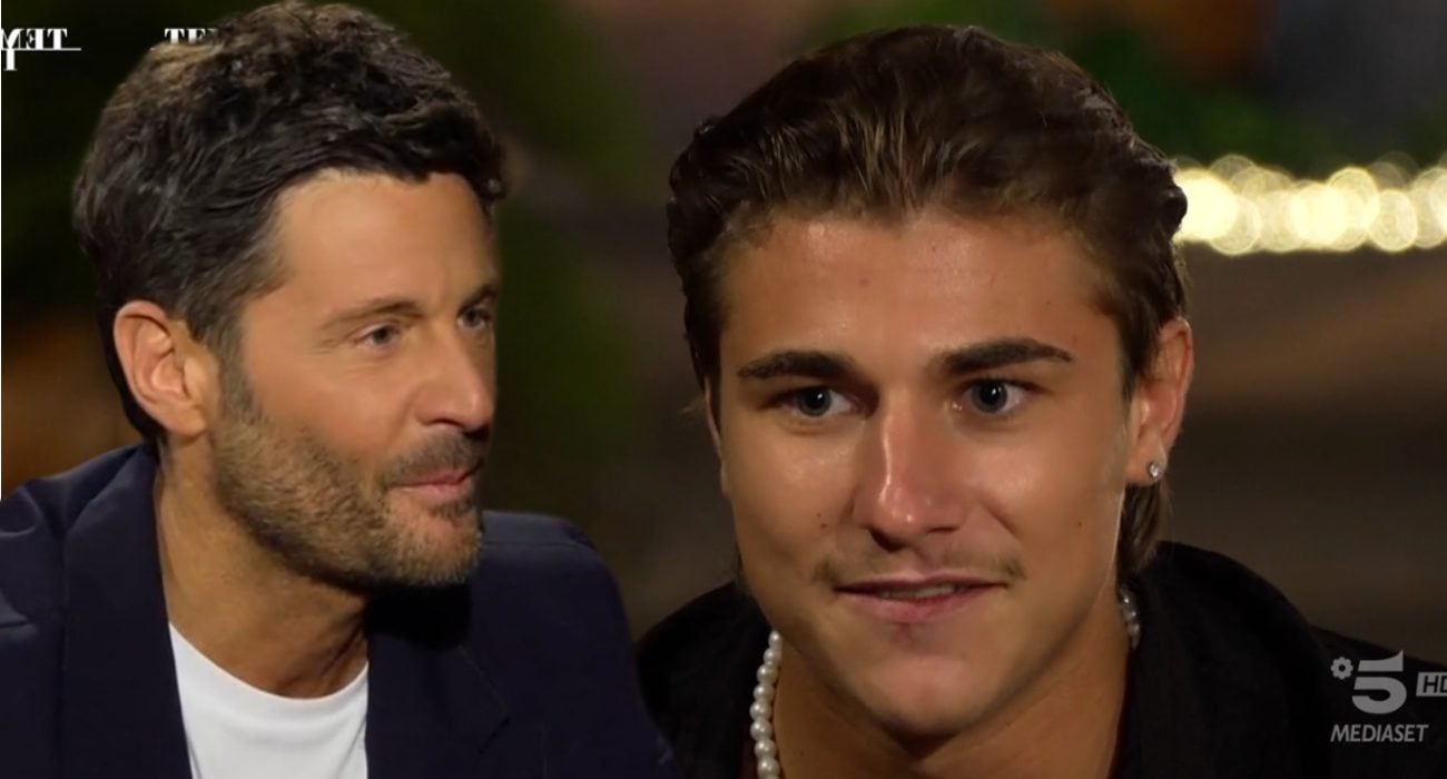 Filippo Bisciglia chiede scusa a Gabriele a Temptation: "Nella mia relazione passata ho vissuto le tue stesse cose"