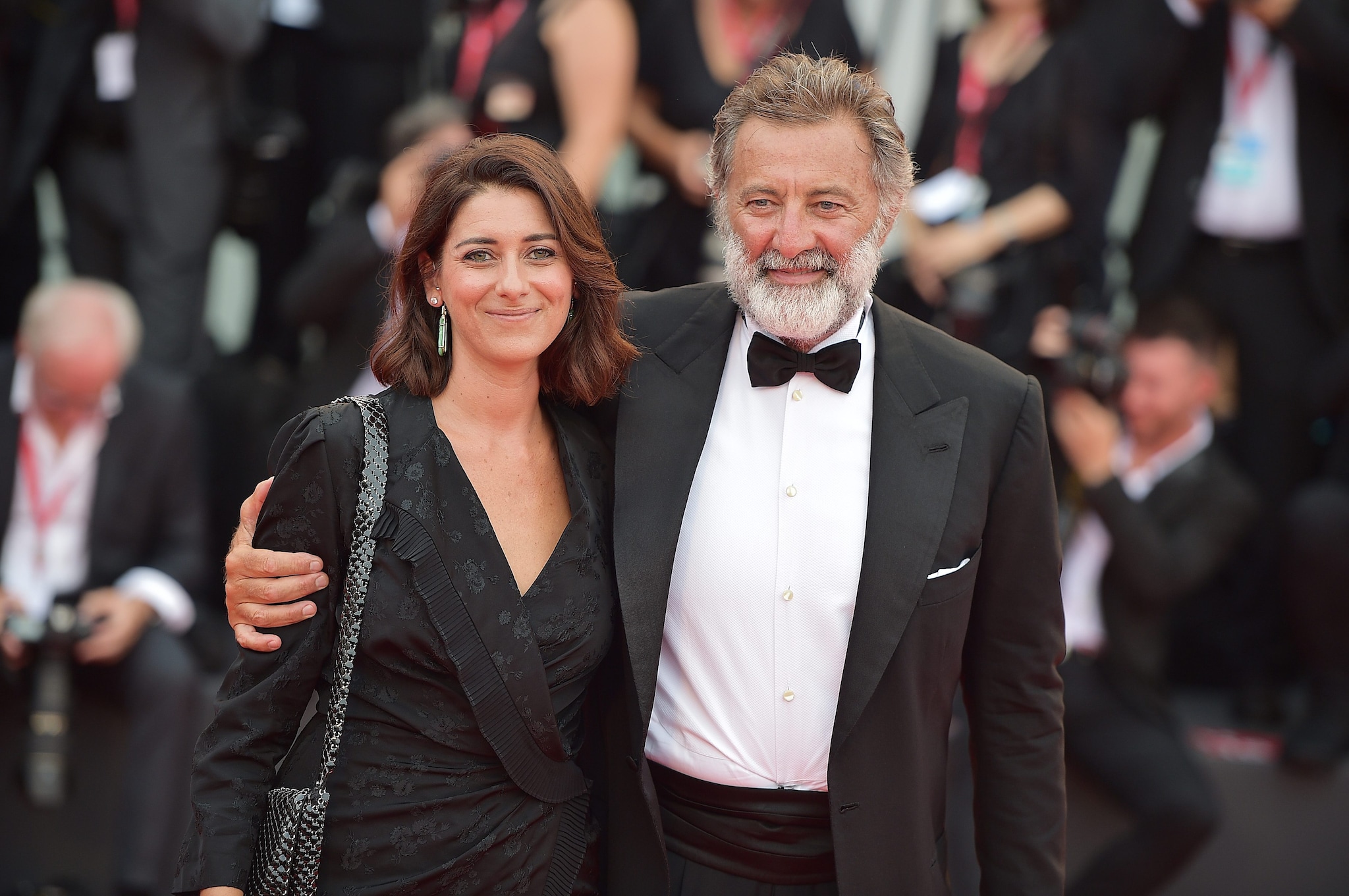 Luca Barbareschi insieme a sua figlia Angelica Barbareschi