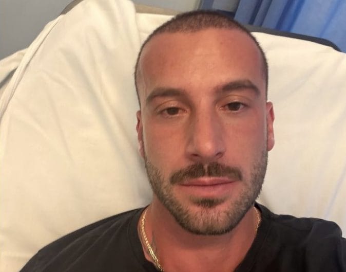 Andreas Muller in ospedale: "Ho avuto una forte reazione allergica, il mio corpo si è riempito di macchie"