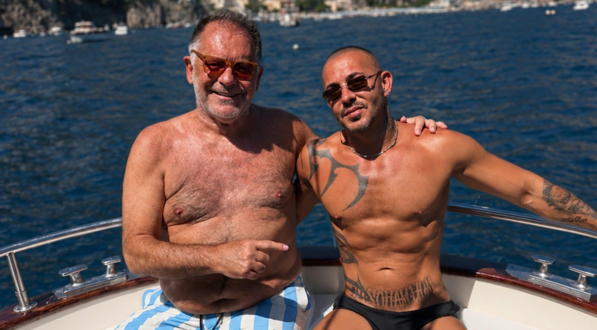 Alessandro Cecchi Paone si gode il mare di Positano con Swan Galli: "Ma non è un nuovo amore"